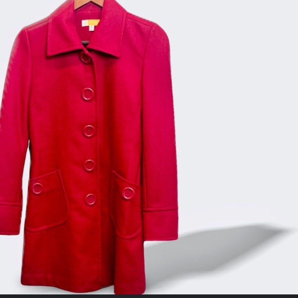 Anthropologie Tulle Women's Pink Coat